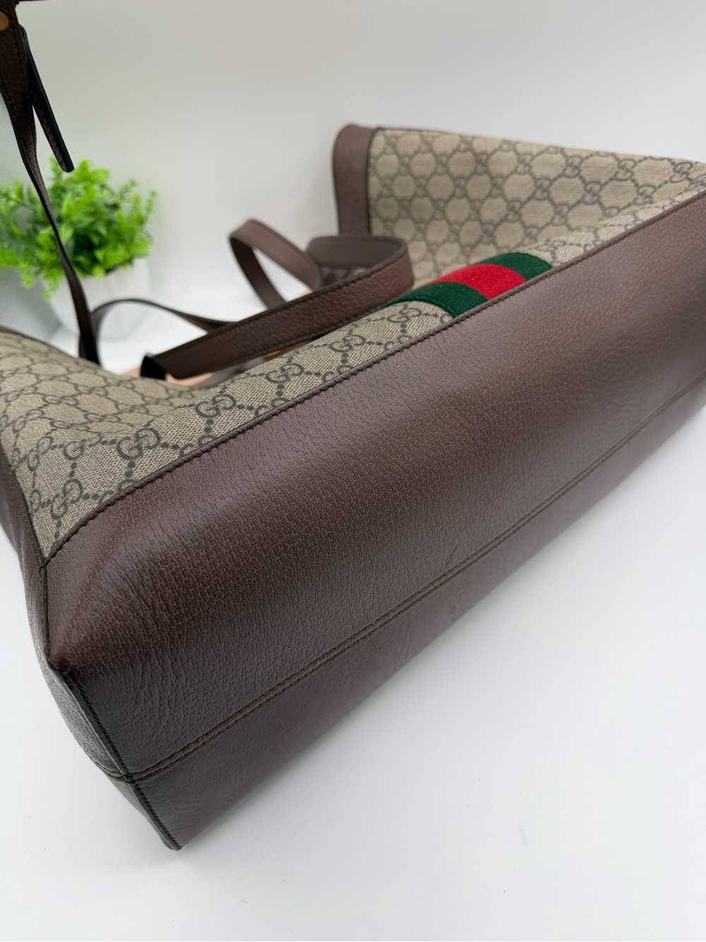 Gucci Ophidia GG Supreme large Tote with pouch 😍 - Picture 6 of 8